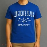 Long Beach Island Nj Vintage T-Shirt thumb 3