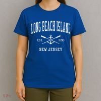 Long Beach Island Nj Vintage T-Shirt thumb 4
