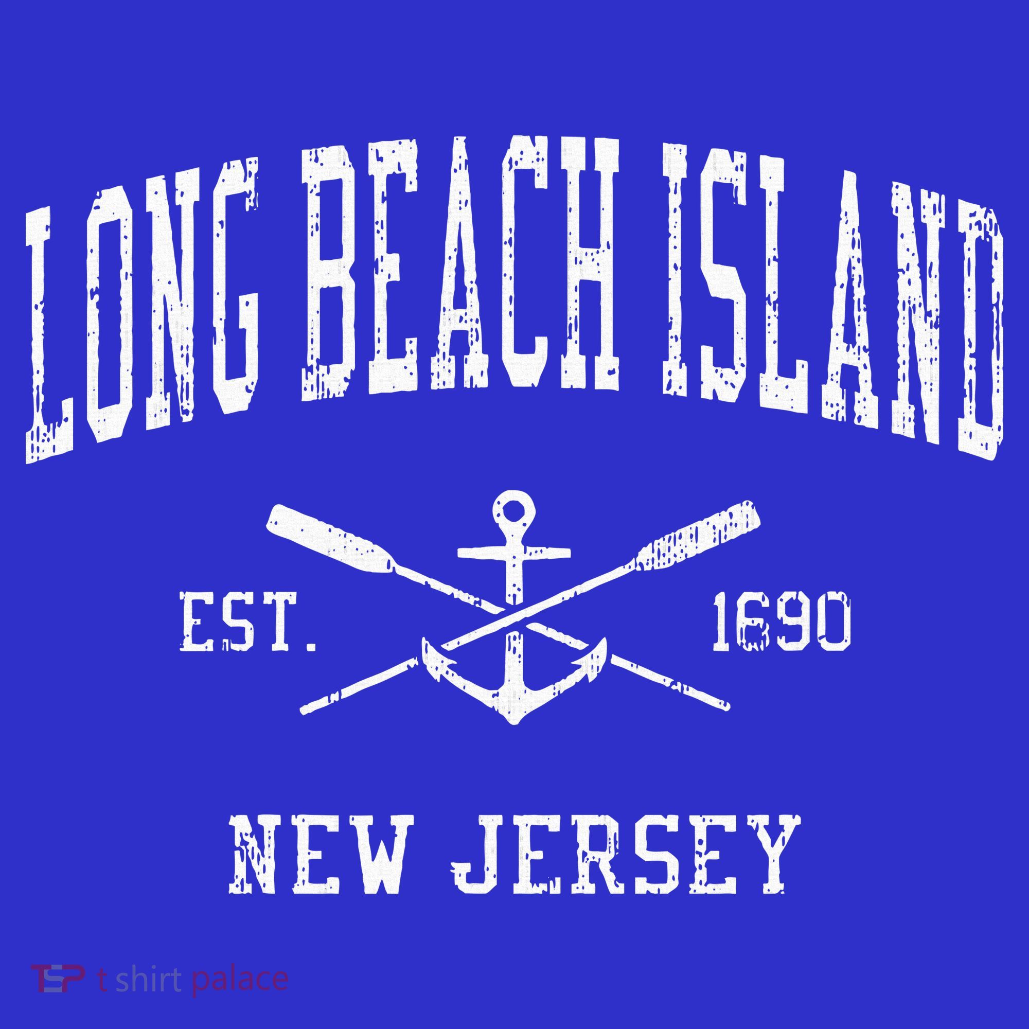 Long Beach Island Nj Vintage T-Shirt