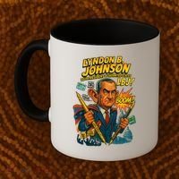 Lyndon B. Johnson The Presidential Chronicles Coffee Mug thumb 2