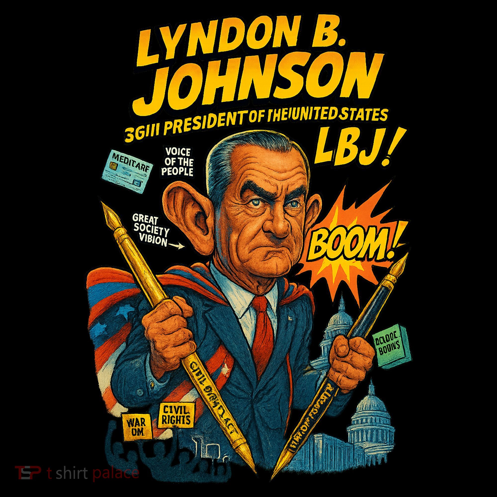 Lyndon B. Johnson The Presidential Chronicles Coffee Mug