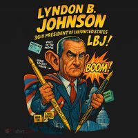 Lyndon B. Johnson The Presidential Chronicles Ornament thumb 1