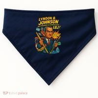 Lyndon B. Johnson The Presidential Chronicles USA-Made Doggie Bandana thumb 0