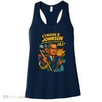 Lyndon B. Johnson The Presidential Chronicles Women's Tank Top thumb 0