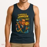Lyndon B. Johnson The Presidential Chronicles Tank Top thumb 3