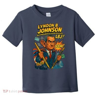 Lyndon B. Johnson The Presidential Chronicles Toddler T-Shirt