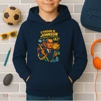Lyndon B. Johnson The Presidential Chronicles Kids Hoodie thumb 2
