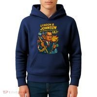 Lyndon B. Johnson The Presidential Chronicles Kids Hoodie thumb 4