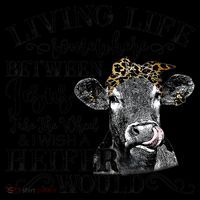 Living Between Jesus Take The Wheel And I Wish A Heifer Coffee Mug thumb 5