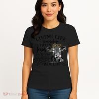 Living Between Jesus Take The Wheel And I Wish A Heifer Women's T-Shirt thumb 4