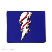 Leopard Baseball Lightning Bolt Baseball Mom Game Day Meaningful Gift Mousepad thumb 0