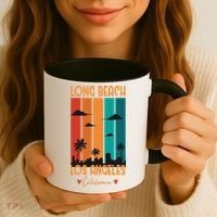 Long Beach Los Angeles California Coffee Mug thumb 3