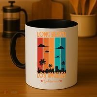 Long Beach Los Angeles California Coffee Mug thumb 4