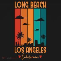 Long Beach Los Angeles California Mousepad thumb 1