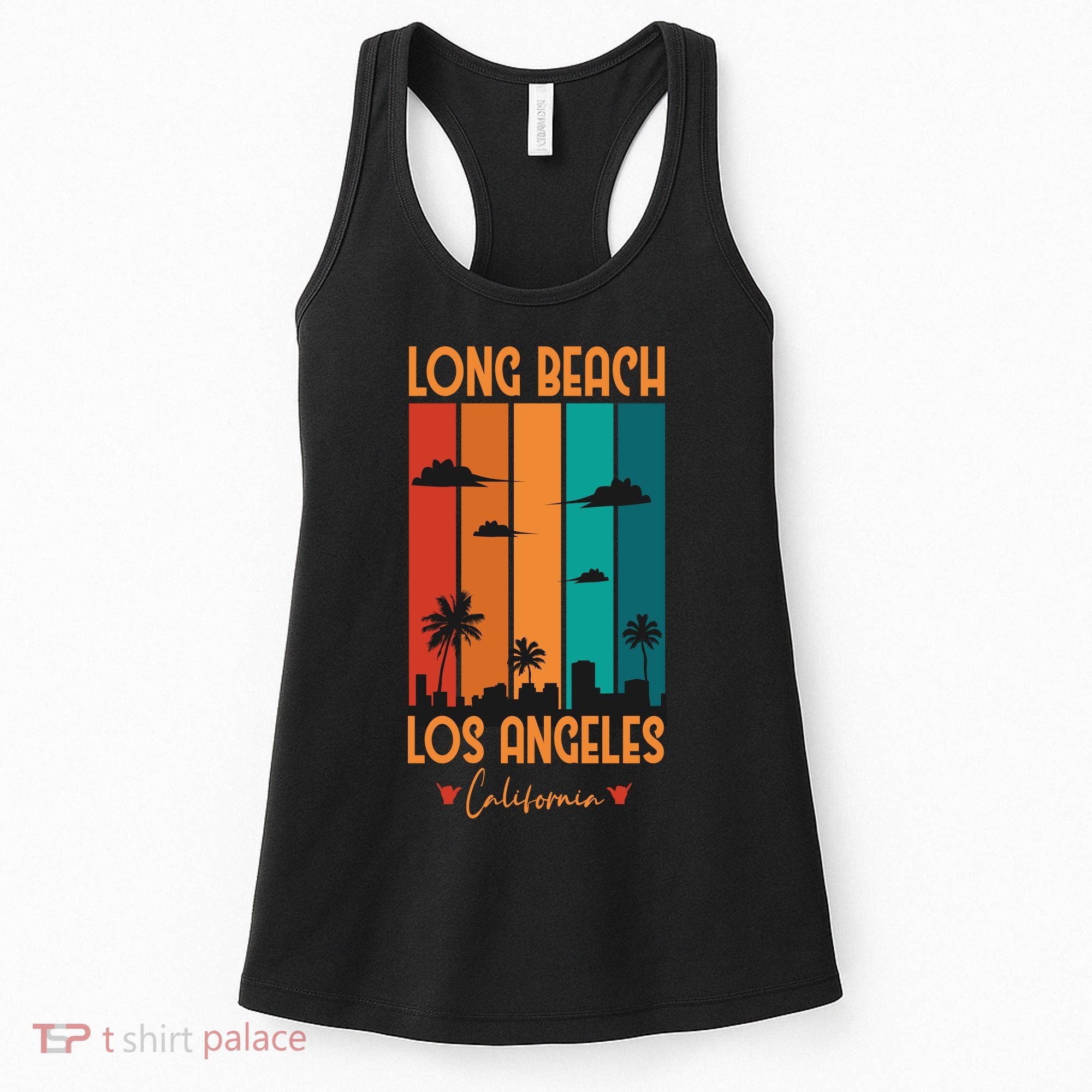Long Beach Los Angeles California Women's Tank Top