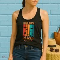 Long Beach Los Angeles California Women's Tank Top thumb 2