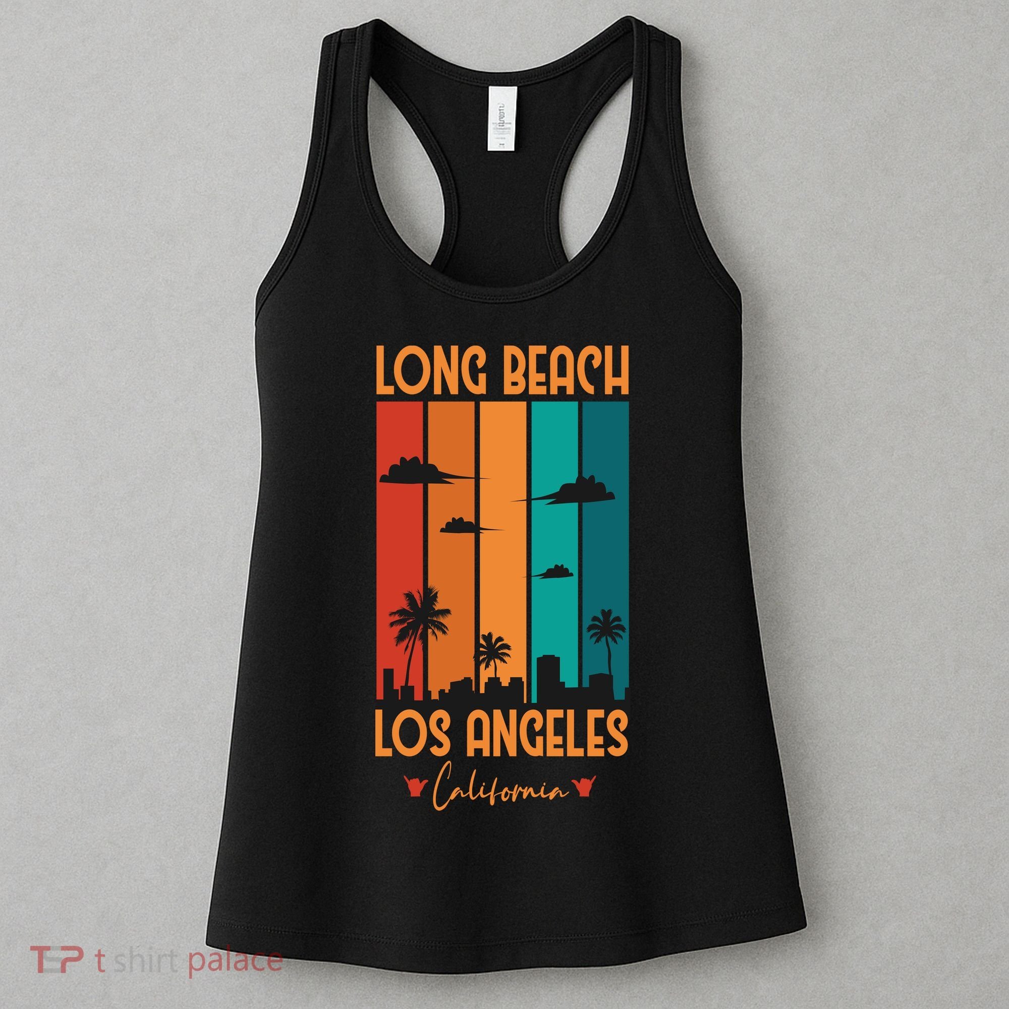 Long Beach Los Angeles California Women's Tank Top