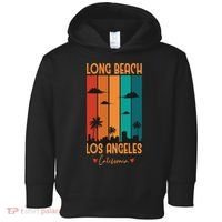 Long Beach Los Angeles California Toddler Hoodie thumb 0