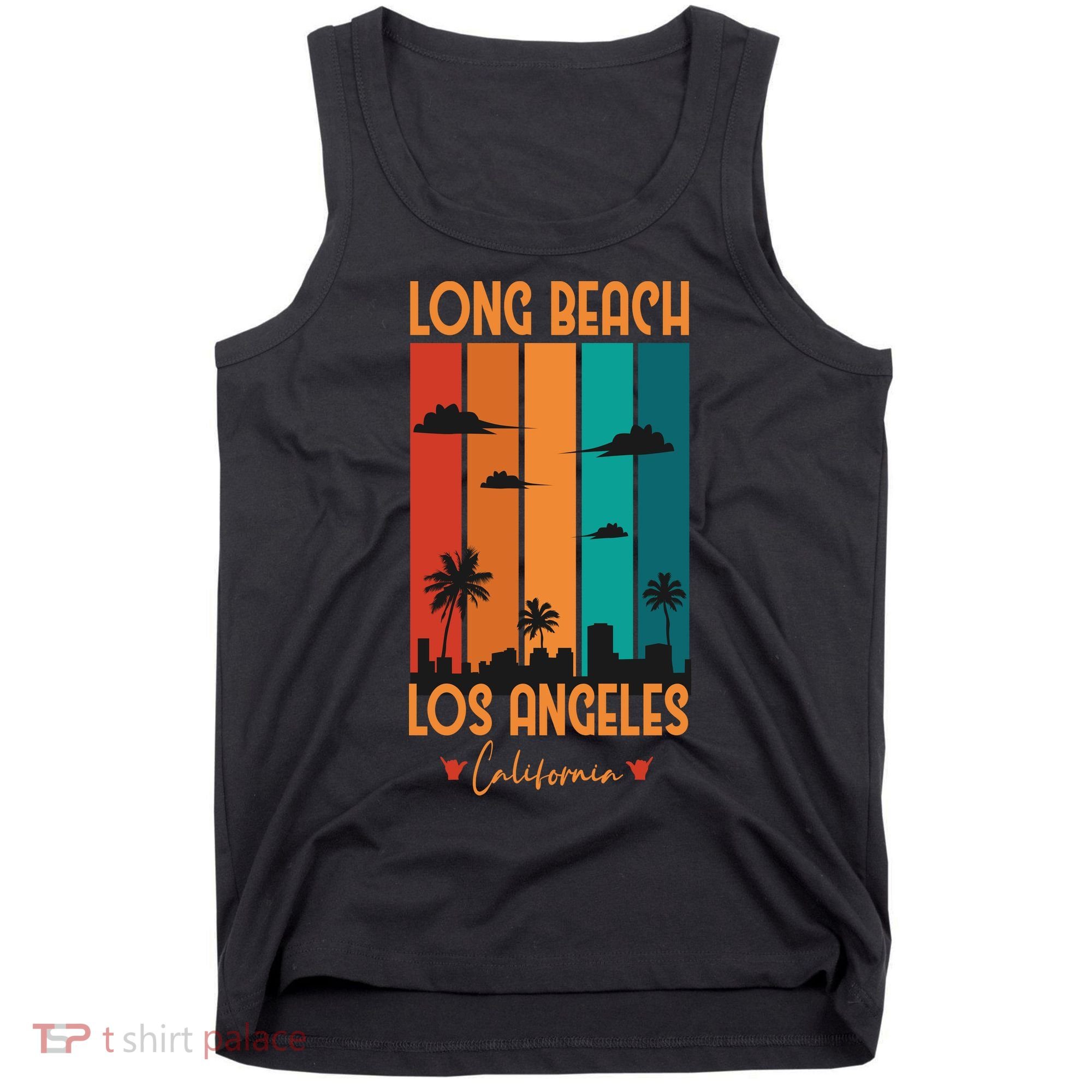 Long Beach Los Angeles California Tank Top