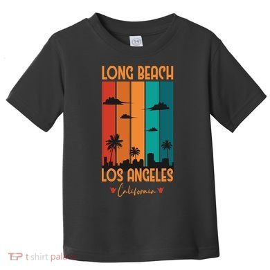 Long Beach Los Angeles California Toddler T-Shirt