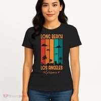 Long Beach Los Angeles California Women's T-Shirt thumb 4
