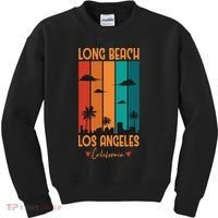 Long Beach Los Angeles California Kids Sweatshirt thumb 0