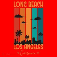 Long Beach Los Angeles California Santa Hat thumb 1