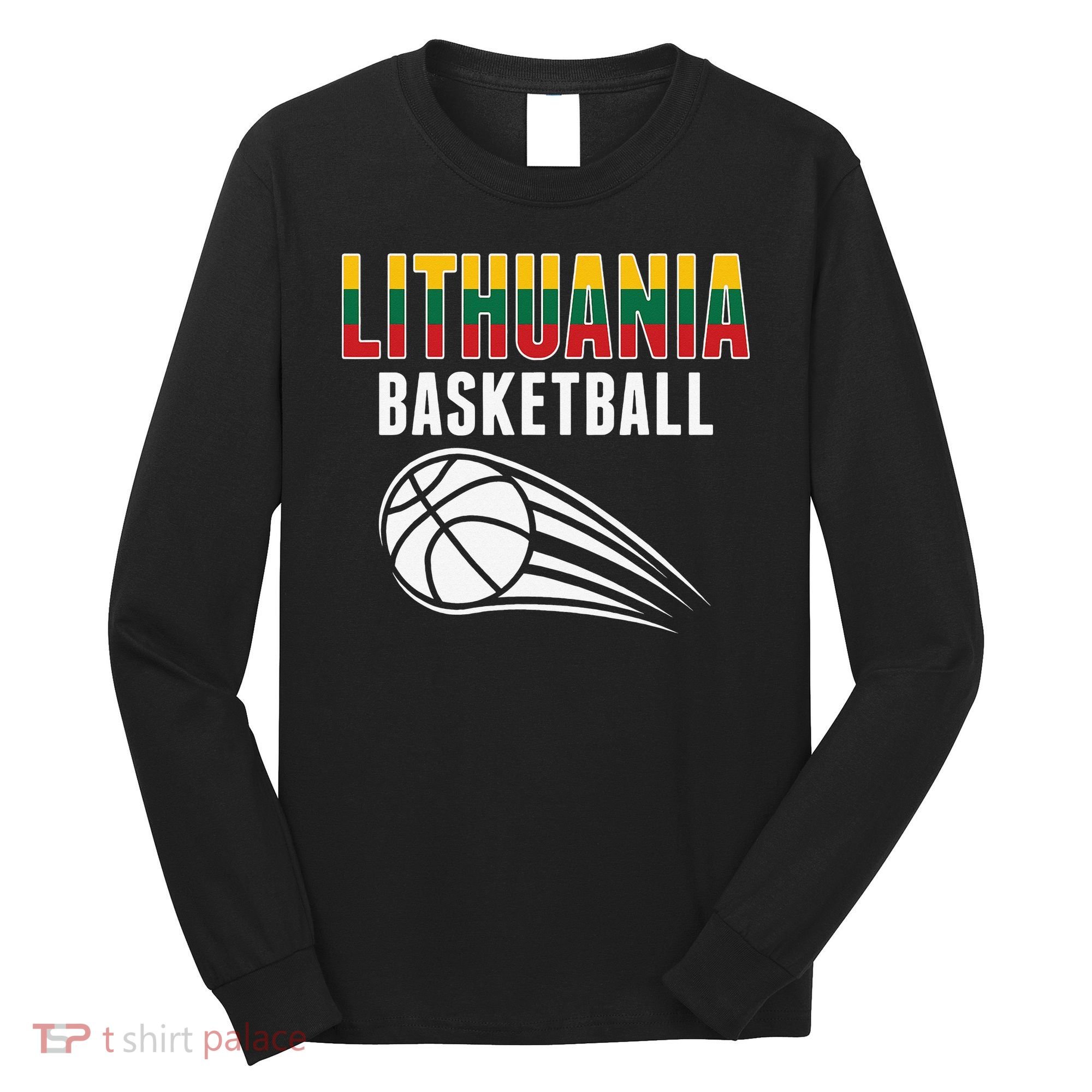 Lithuania Basketball Lovers Jersey Lithuanian Sport Fans Long Sleeve Shirt