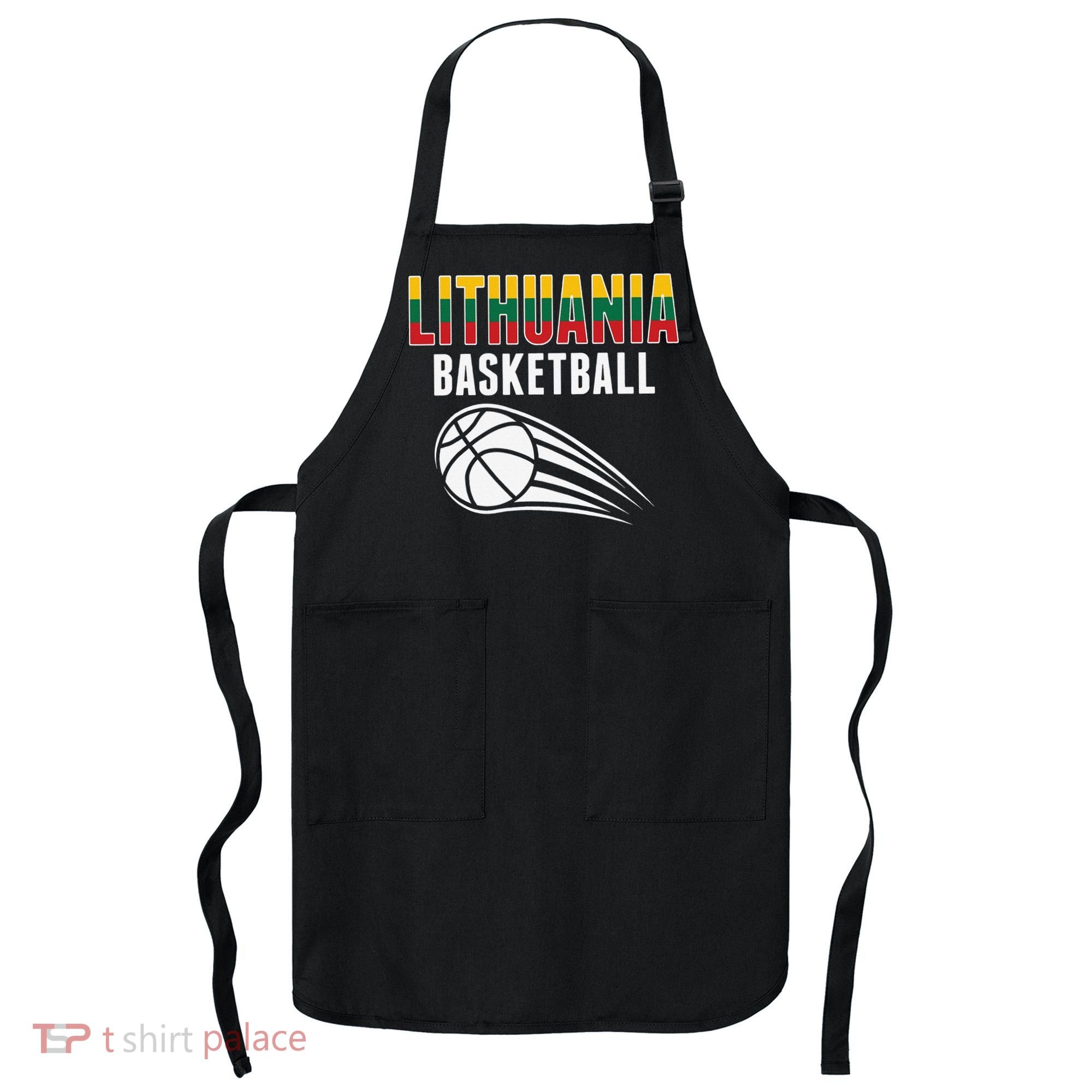 Lithuania Basketball Lovers Jersey Lithuanian Sport Fans Apron