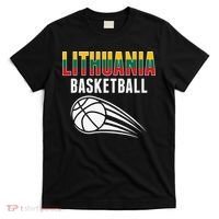 Lithuania Basketball Lovers Jersey Lithuanian Sport Fans T-Shirt thumb 0
