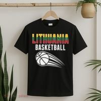 Lithuania Basketball Lovers Jersey Lithuanian Sport Fans T-Shirt thumb 2