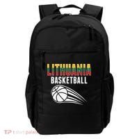 Lithuania Basketball Lovers Jersey Lithuanian Sport Fans Backpack thumb 0