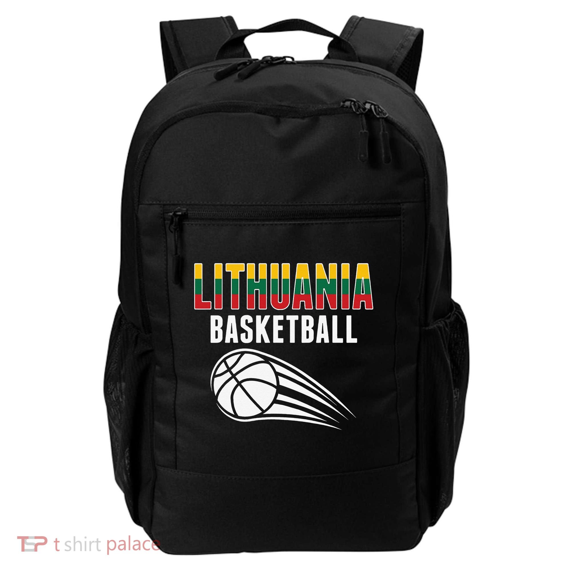 Lithuania Basketball Lovers Jersey Lithuanian Sport Fans Backpack