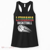 Lithuania Basketball Lovers Jersey Lithuanian Sport Fans Women's Tank Top thumb 0