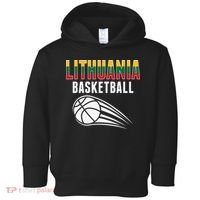 Lithuania Basketball Lovers Jersey Lithuanian Sport Fans Toddler Hoodie thumb 0