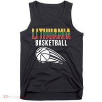 Lithuania Basketball Lovers Jersey Lithuanian Sport Fans Tank Top thumb 0