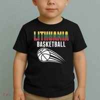 Lithuania Basketball Lovers Jersey Lithuanian Sport Fans Toddler T-Shirt thumb 2