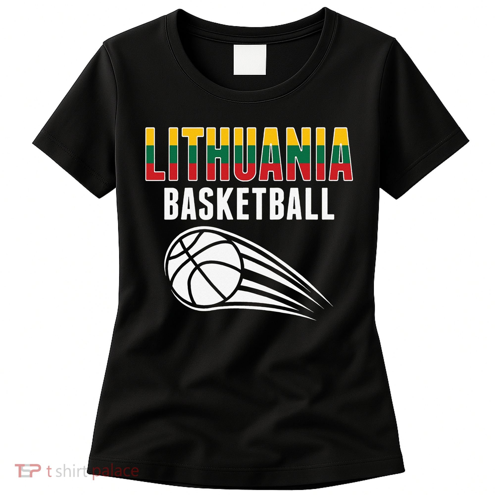Lithuania Basketball Lovers Jersey Lithuanian Sport Fans Women's T-Shirt