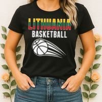 Lithuania Basketball Lovers Jersey Lithuanian Sport Fans Women's T-Shirt thumb 2