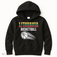 Lithuania Basketball Lovers Jersey Lithuanian Sport Fans Kids Hoodie thumb 0