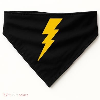 Lightning Bolt USA-Made Doggie Bandana