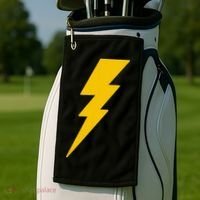 Lightning Bolt Golf Towel thumb 2