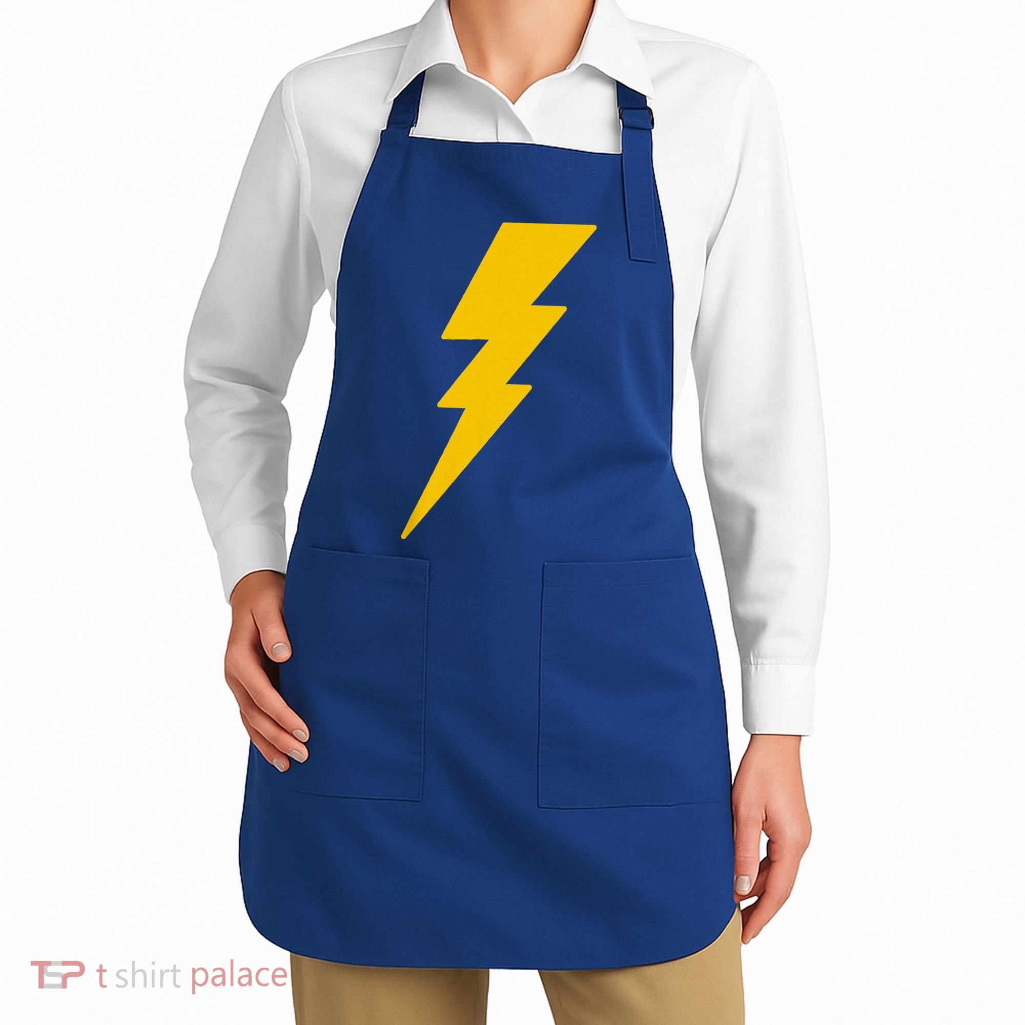 Lightning Bolt Apron