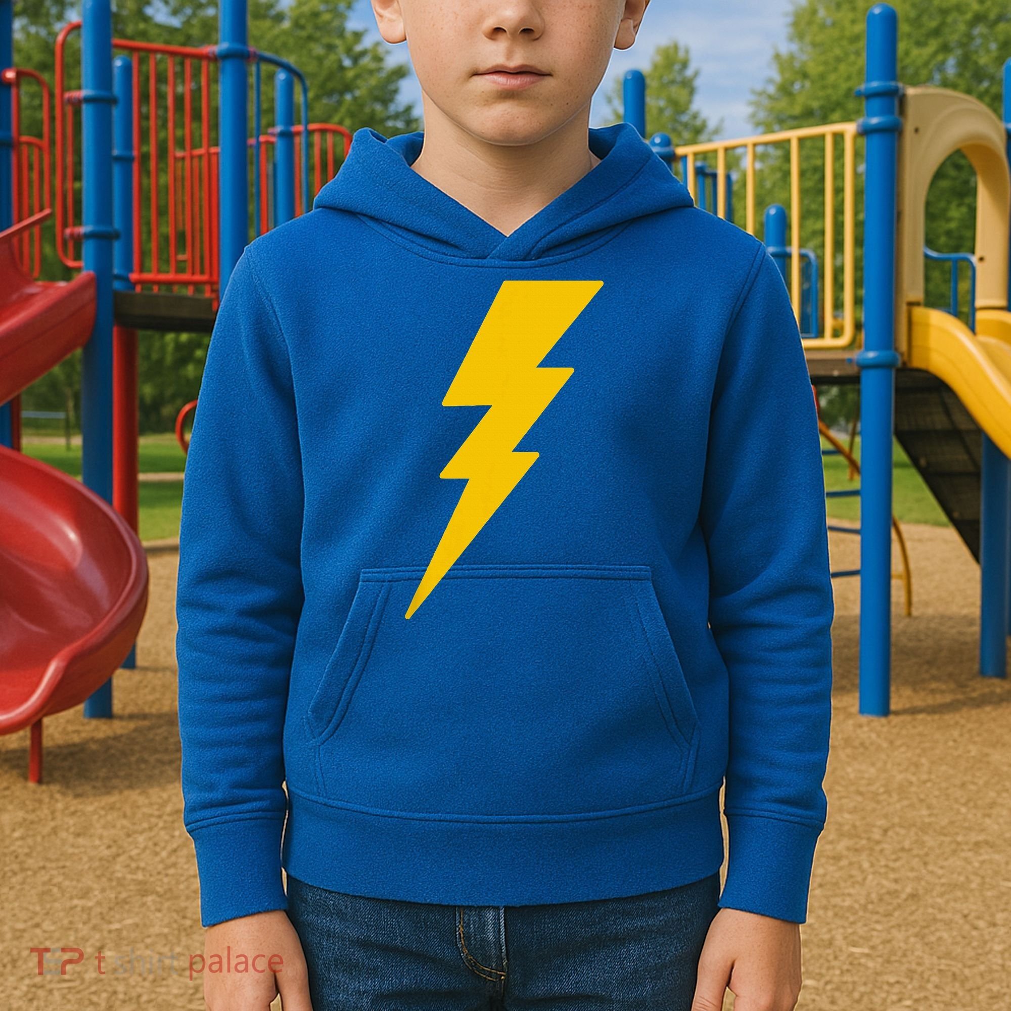 Lightning Bolt Kids Hoodie