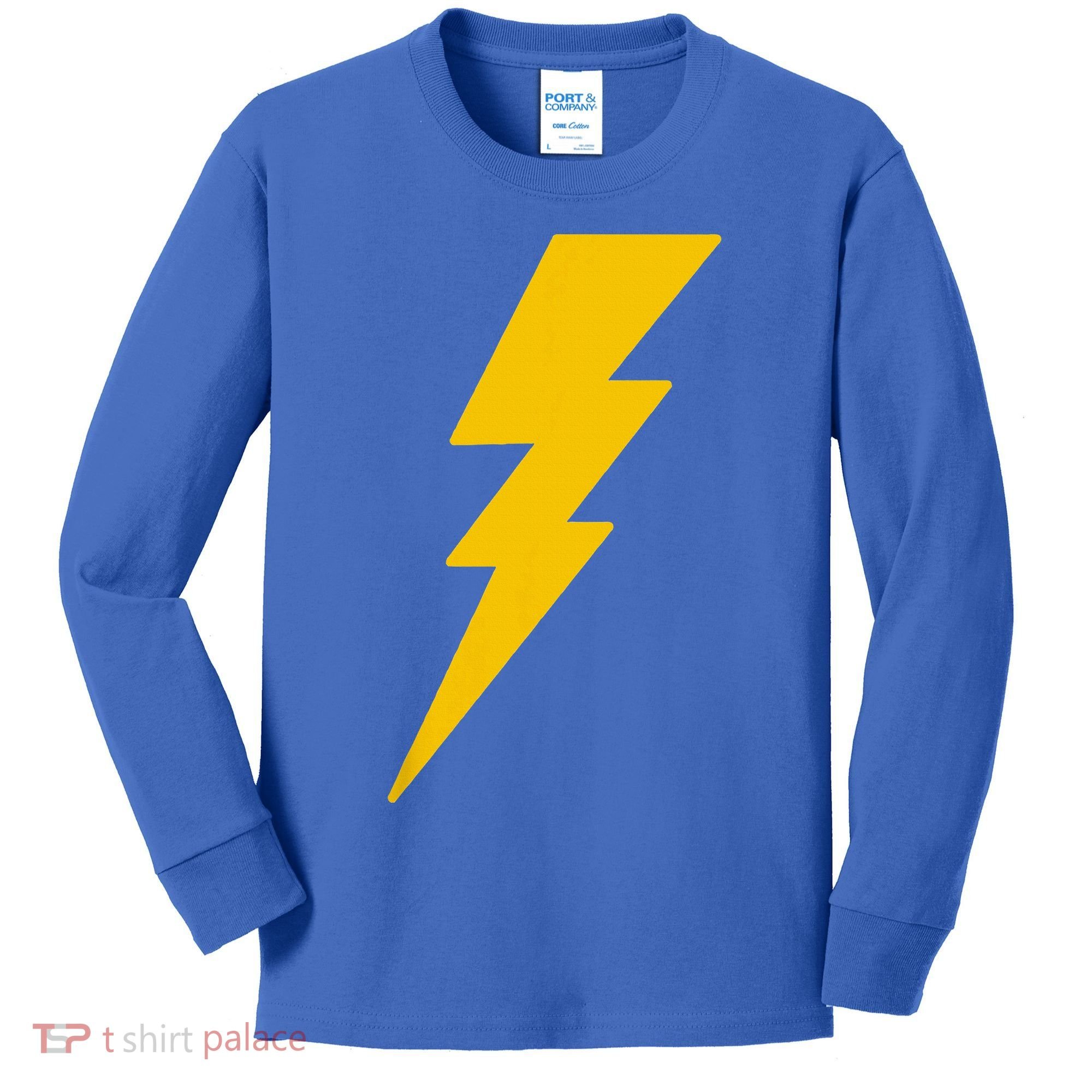 Lightning Bolt Kids Long Sleeve Shirt