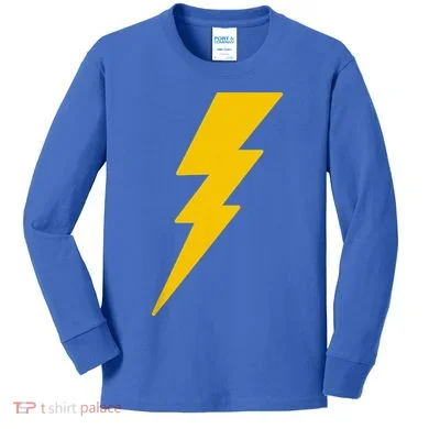 Lightning Bolt Kids Long Sleeve Shirt