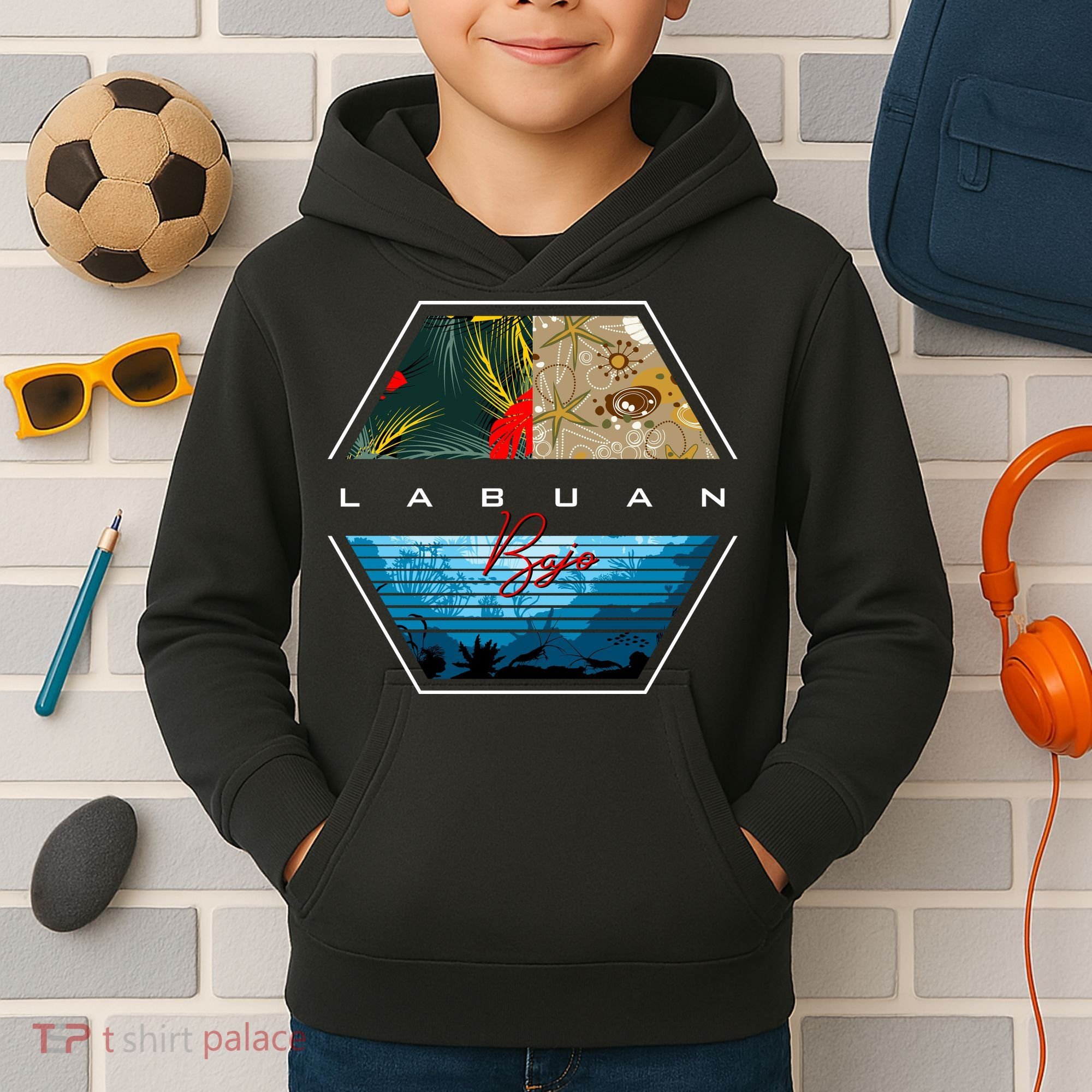 Labuan Bajo Kids Hoodie