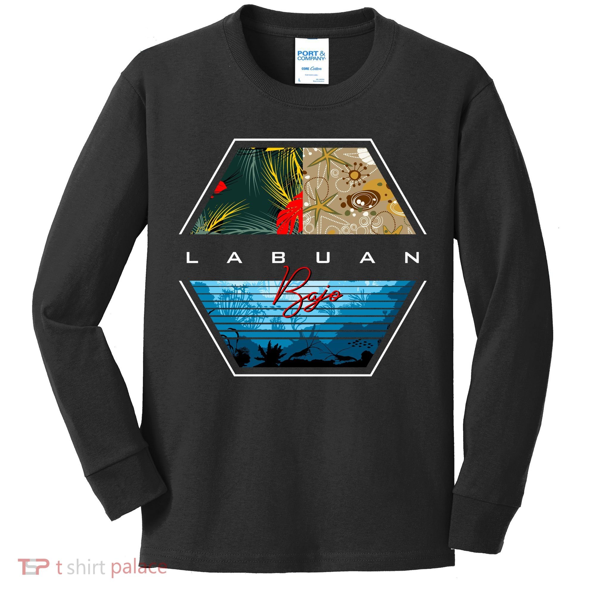 Labuan Bajo Kids Long Sleeve Shirt