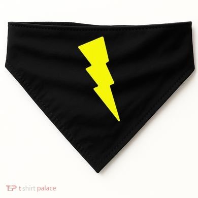 Lightning Bolt USA-Made Doggie Bandana