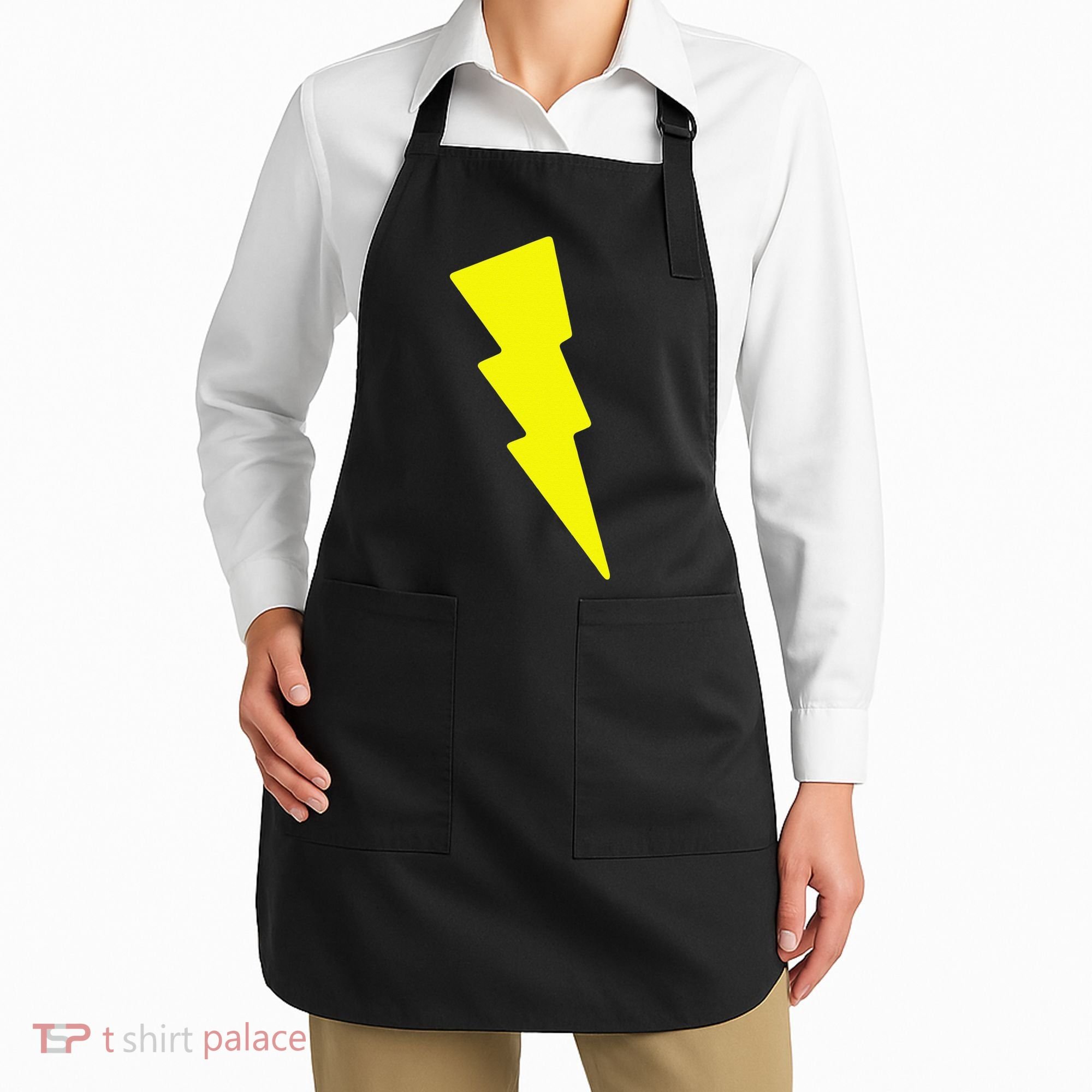 Lightning Bolt Apron